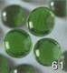 Glasnuggets, gr�n