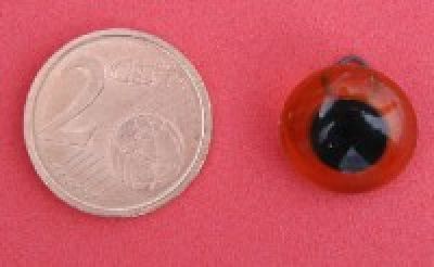 Glasaugen 14mm rund