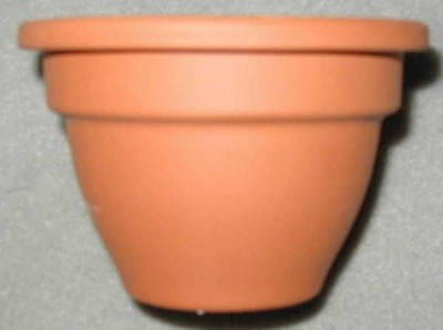 Terracotta Glockentopf 13 cm