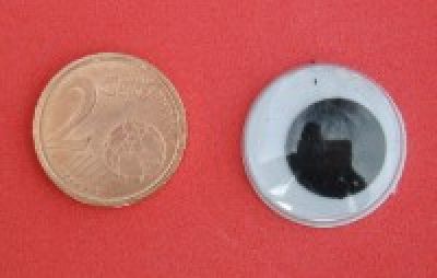 Wackelaugen 20mm rund