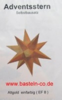 Marienberger Stern - Altgold